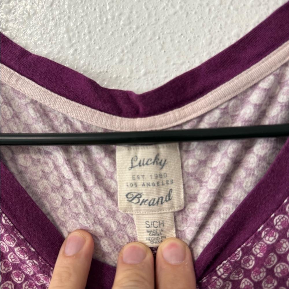 Lucky Brand Purple Women's Intimate Top